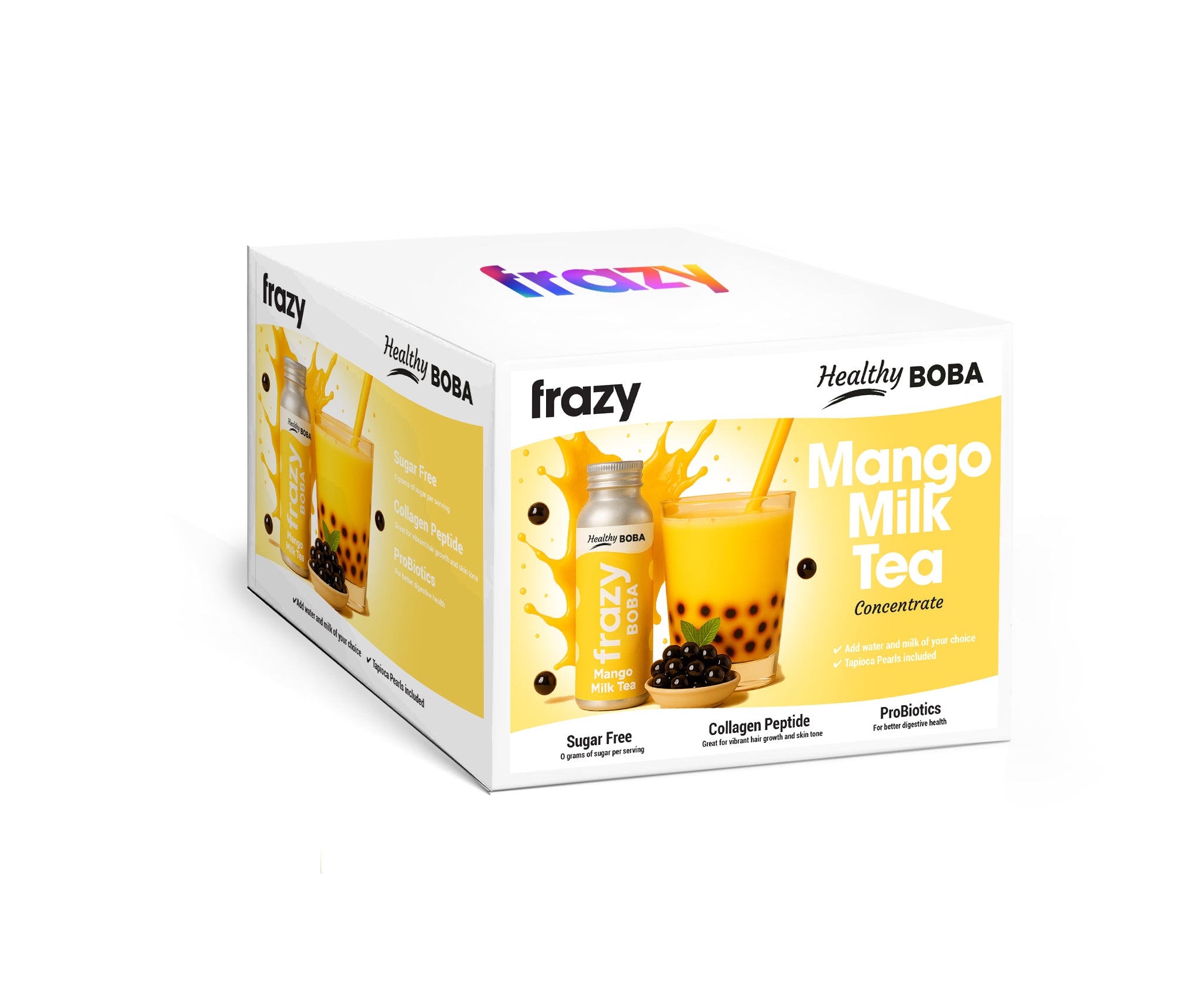 Healthy Mango Milk Tea
