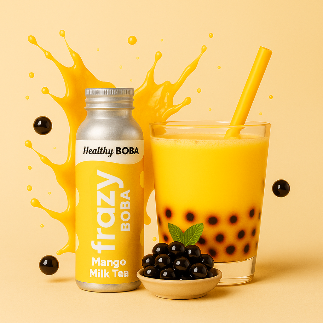 Healthy Mango Milk Tea