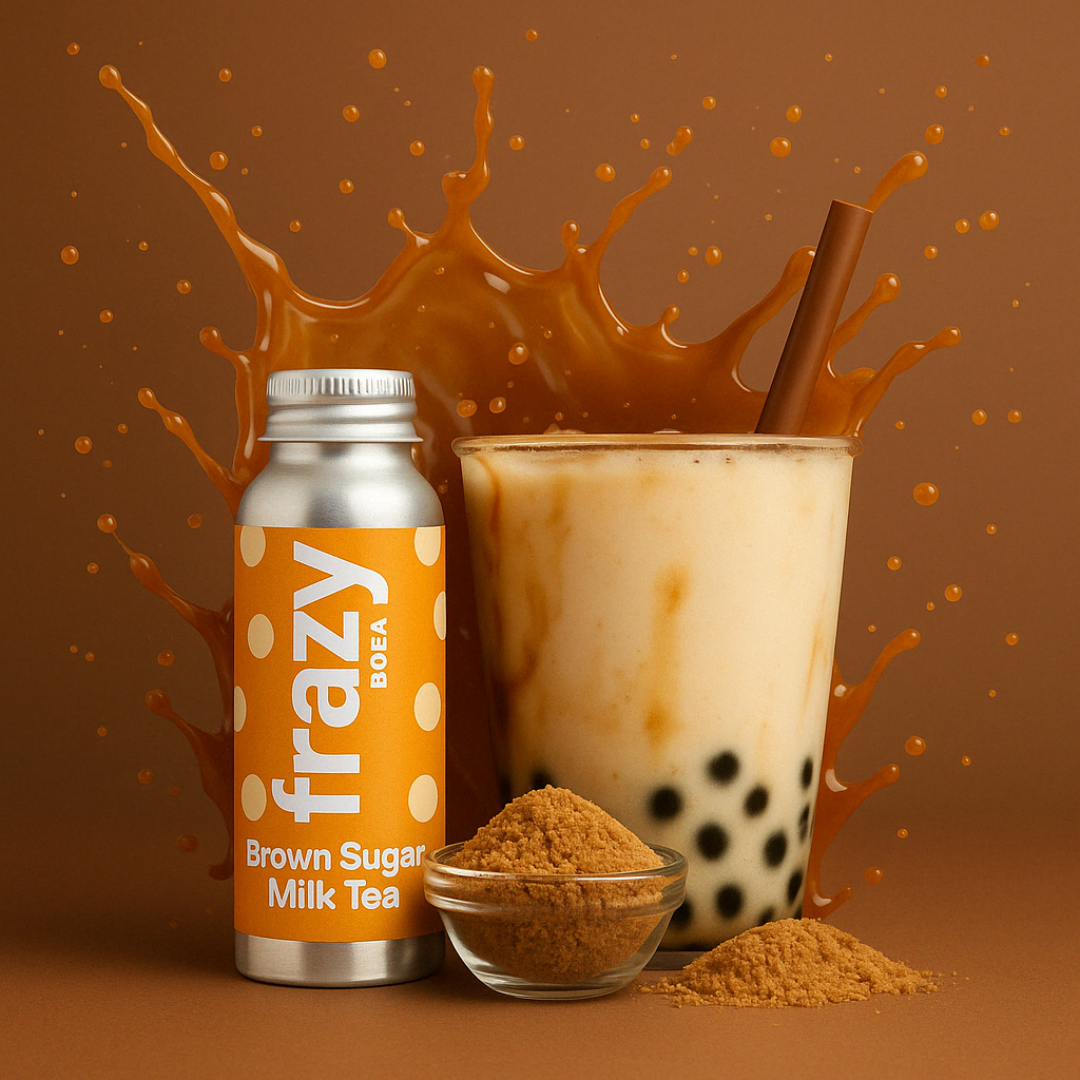Brown Sugar Milk Tea (Boba)